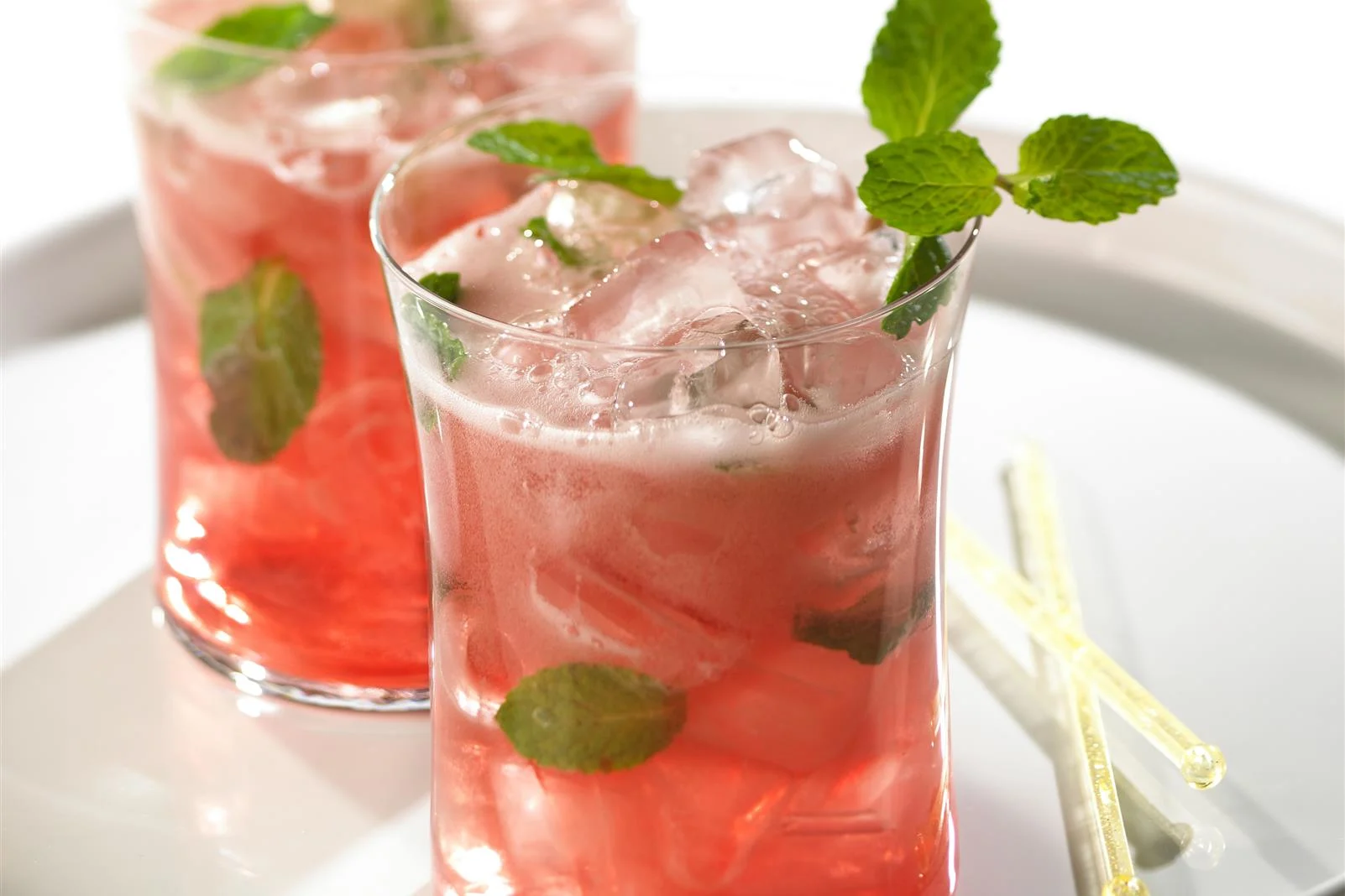 Cranberry Limoen Munt Spritzer