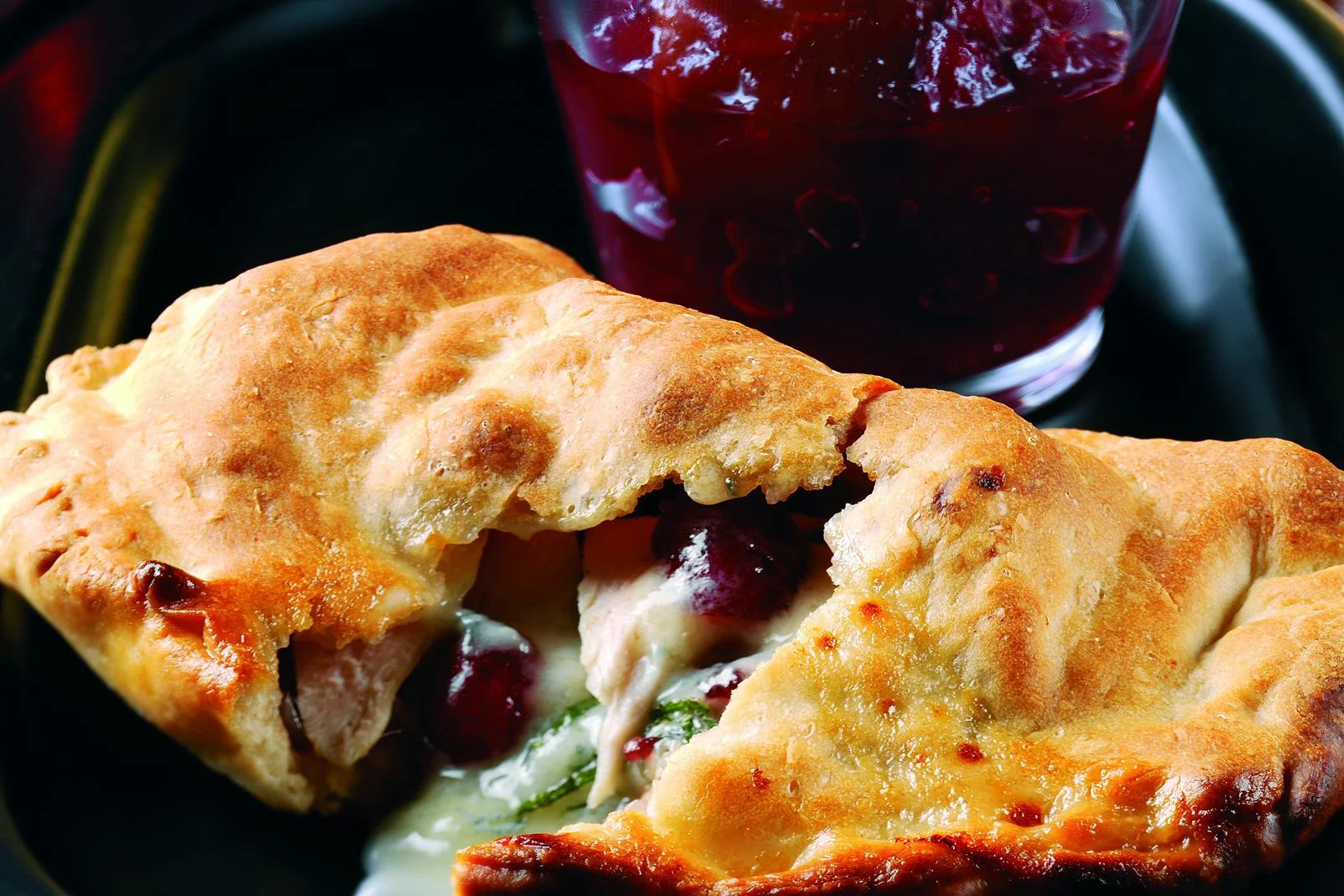 Cranberry en Rode Ui Calzone